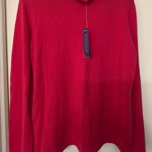 Pendleton Women's Vibrant Red Turtleneck Sweater